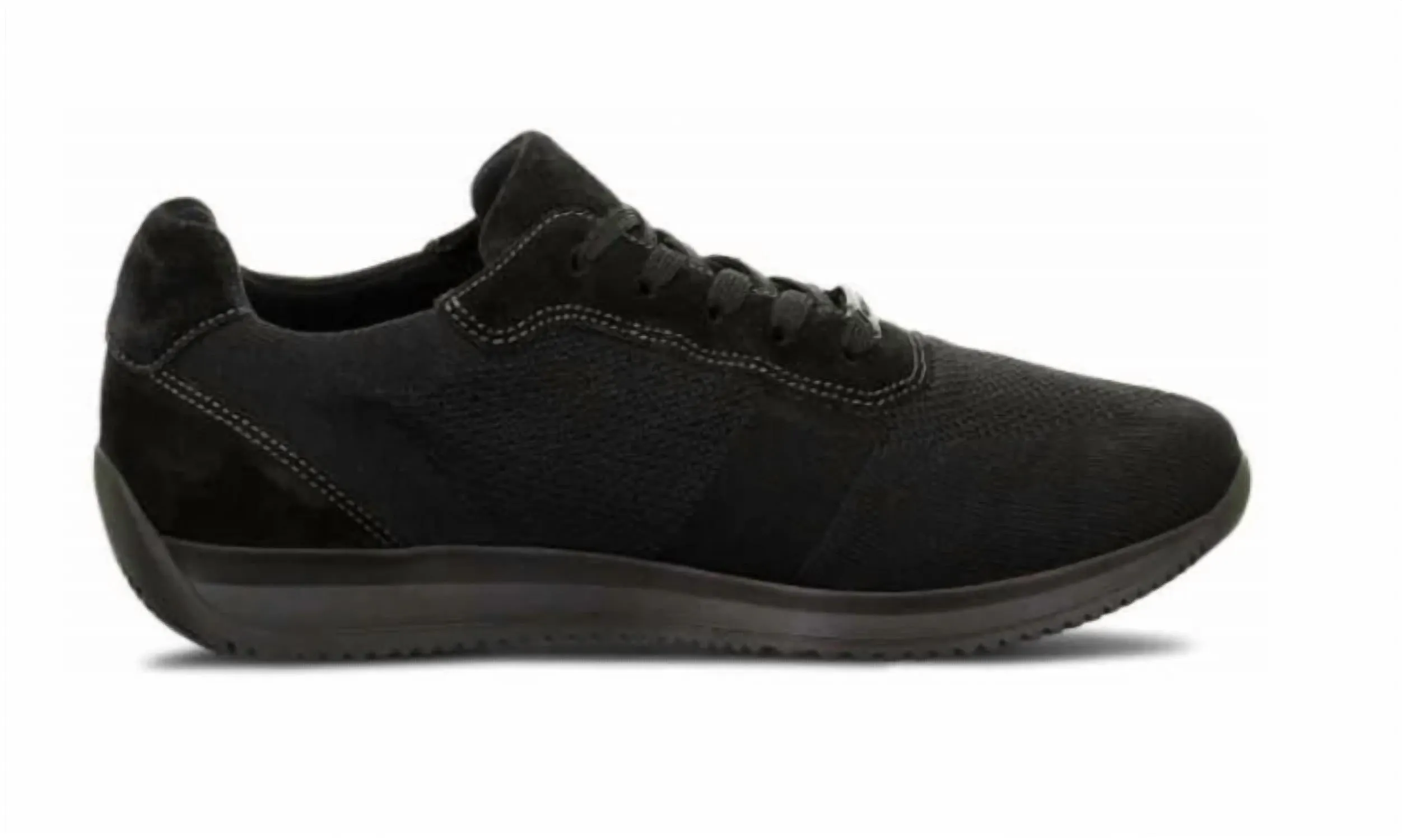Men's Logan Knitted Sneaker In Black