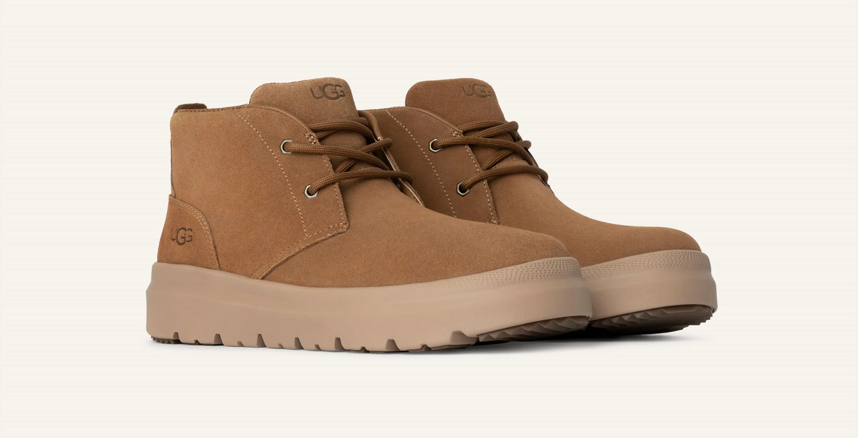 Men's M Burleigh Chukka Shoe In Chestnut