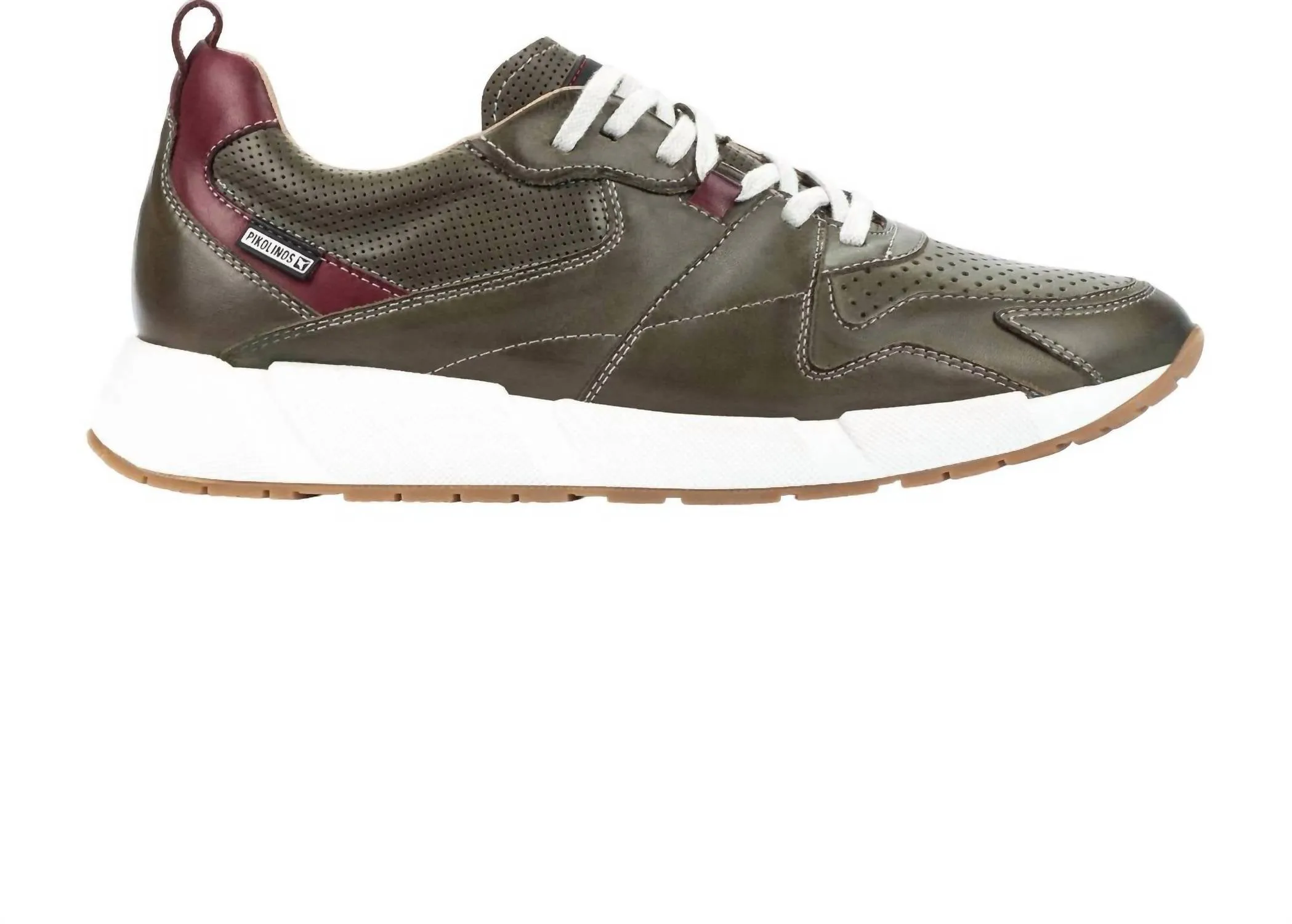 Men's Meliana Lace-Up Sneaker In Pickle