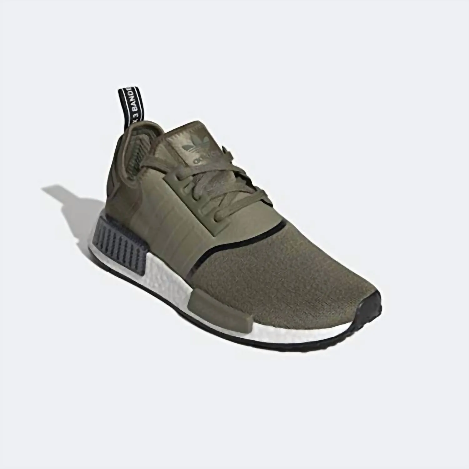 Men's Nmd_R1 Sneaker Shoe In Raw Khaki/ Core Black