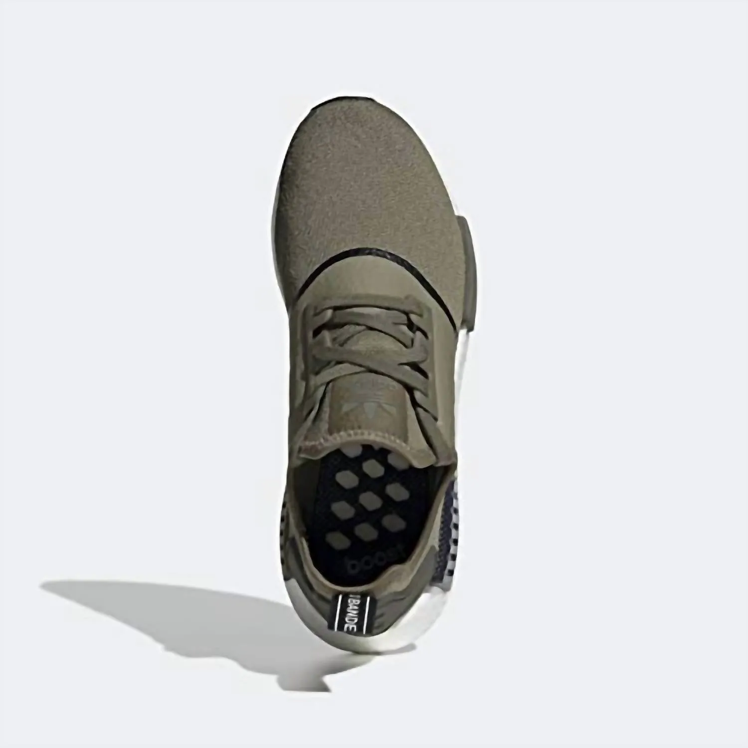 Men's Nmd_R1 Sneaker Shoe In Raw Khaki/ Core Black
