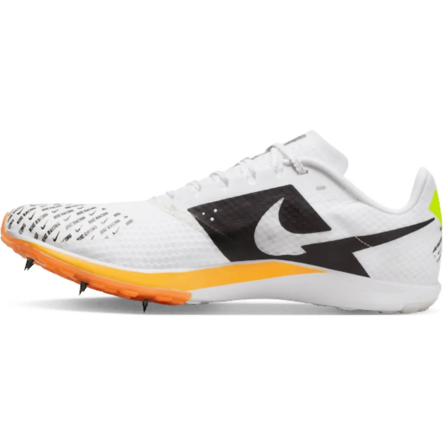 Men's Rival Xc 6 Sneaker In White/black-Total Orange