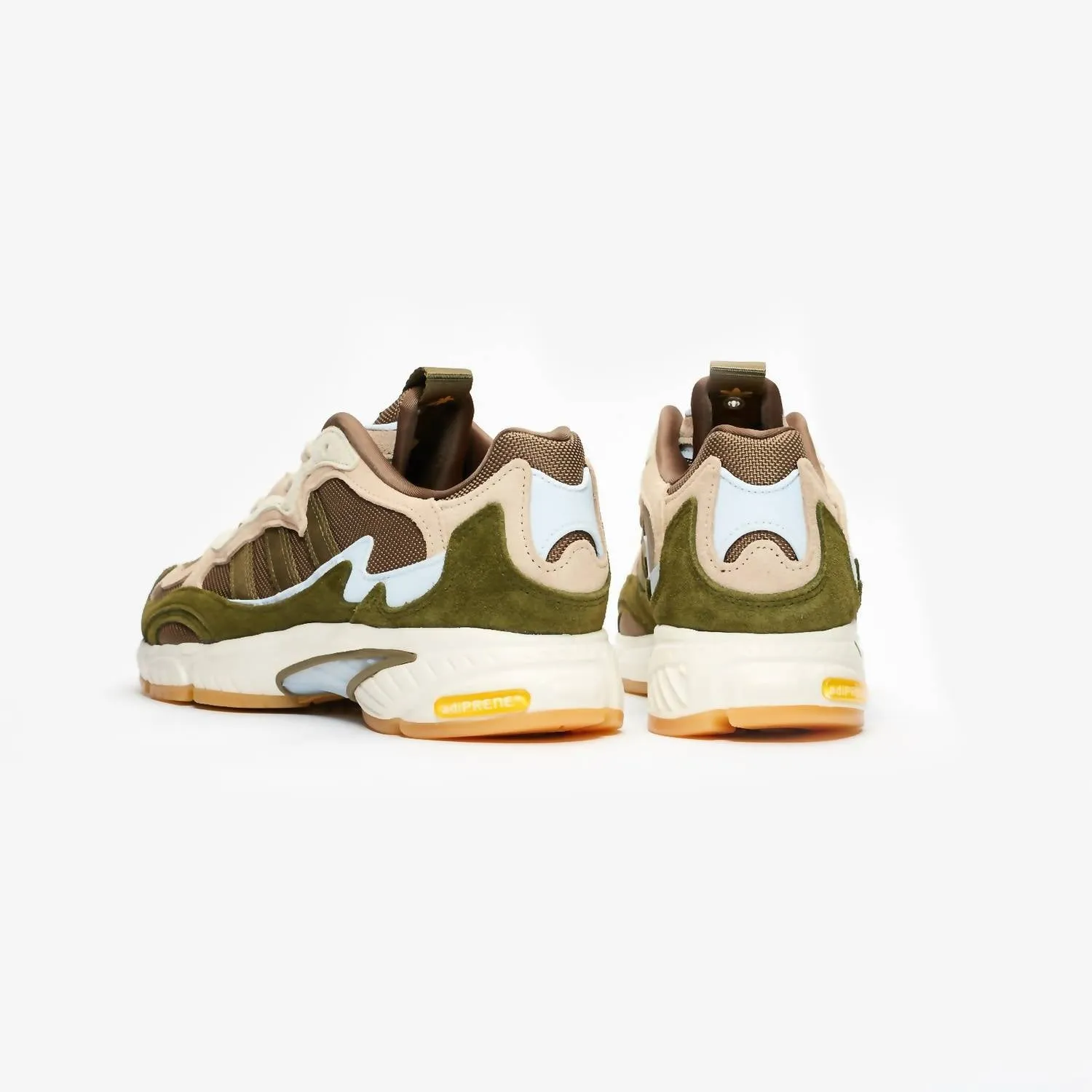 Men's Saint Alfred Temper Run Shoes In White/brown