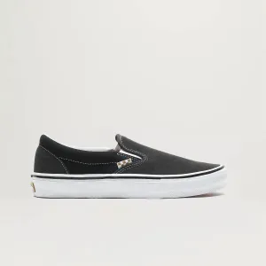 Men's Skate Slip-On Sneakers In Black