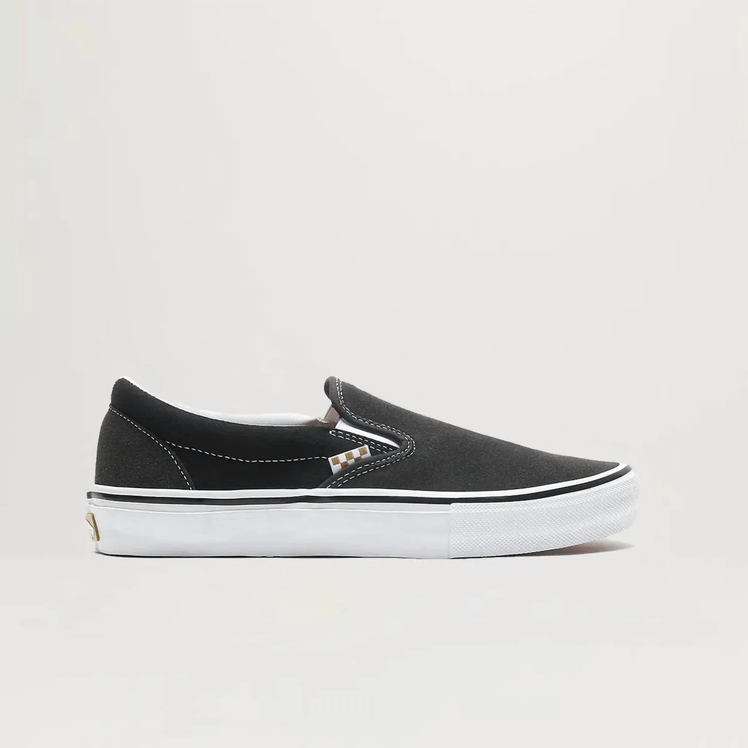 Men's Skate Slip-On Sneakers In Black