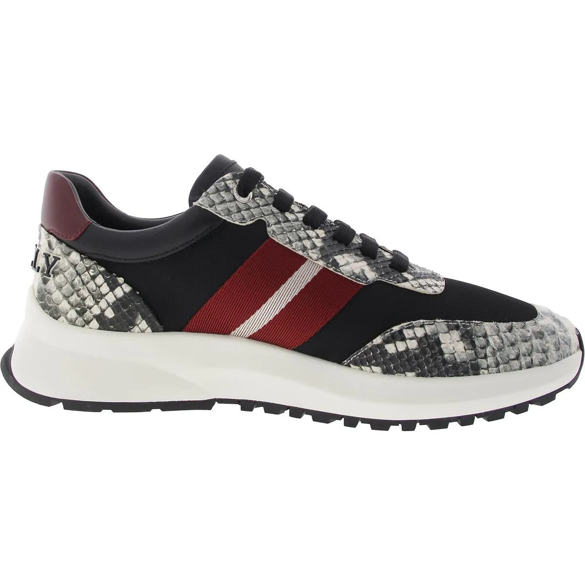 Mens Snake Print Casual And Fashion Sneakers