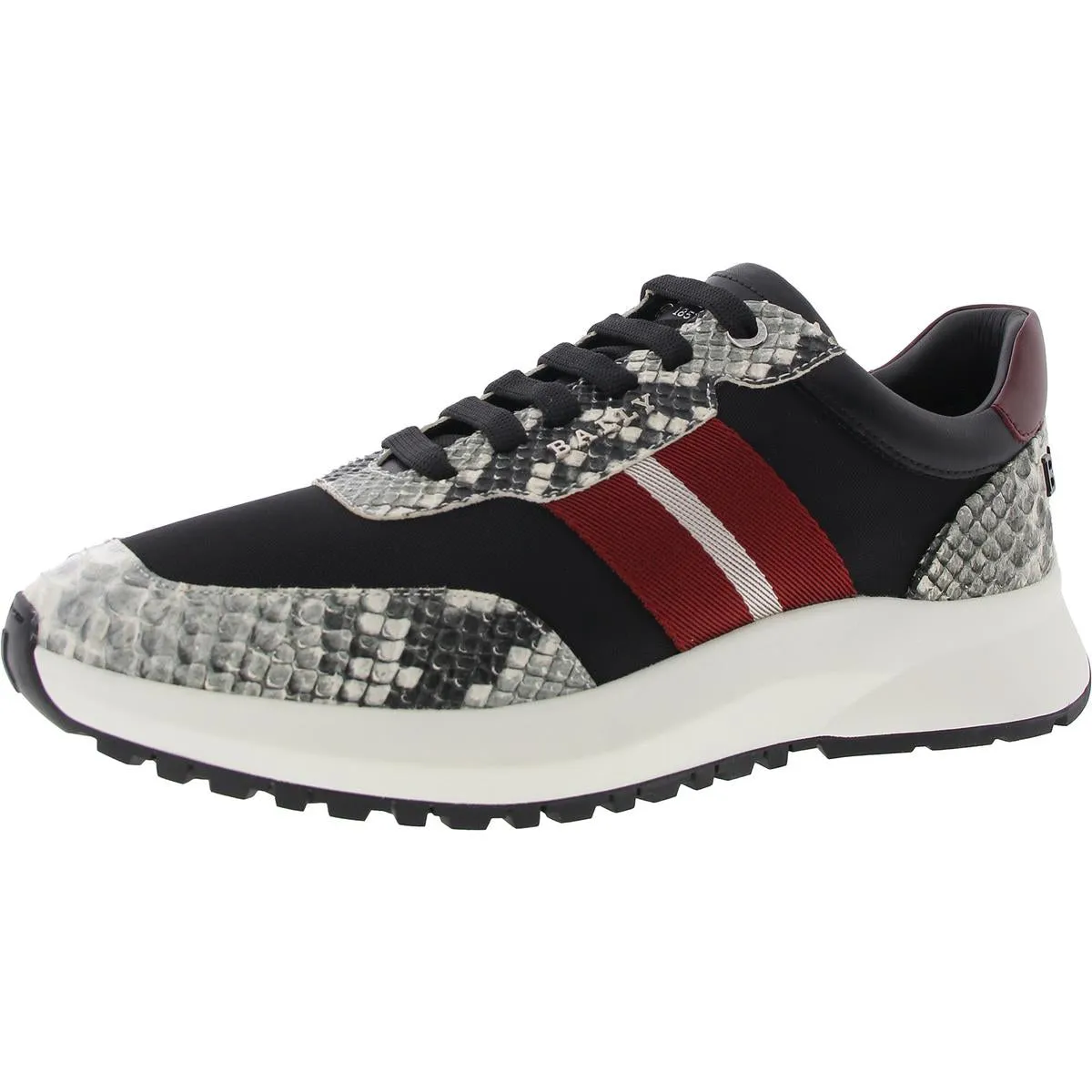 Mens Snake Print Casual And Fashion Sneakers