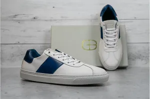 Men's The Jolt Sneaker In White/royal