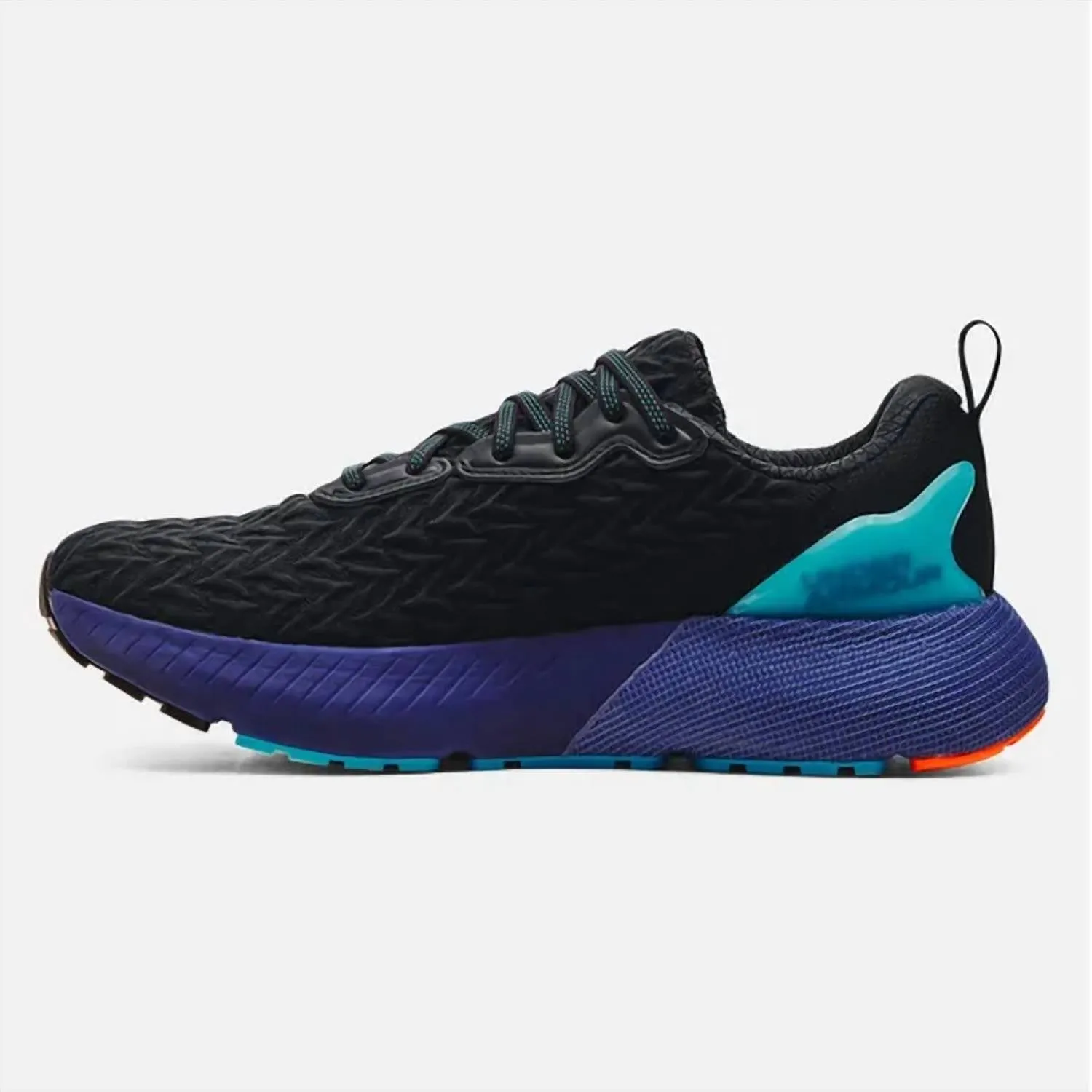 Men's Ua Hovr Mega 3 Clone Running Shoe In Black/sonar Blue