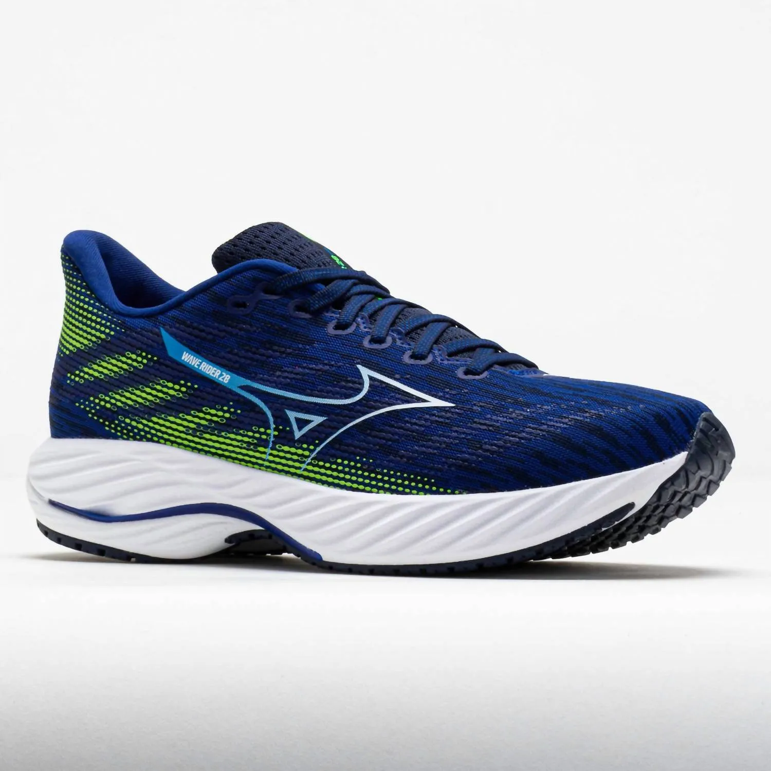 Men's Wave Rider 28 Sneakers In Reflex Blue/white