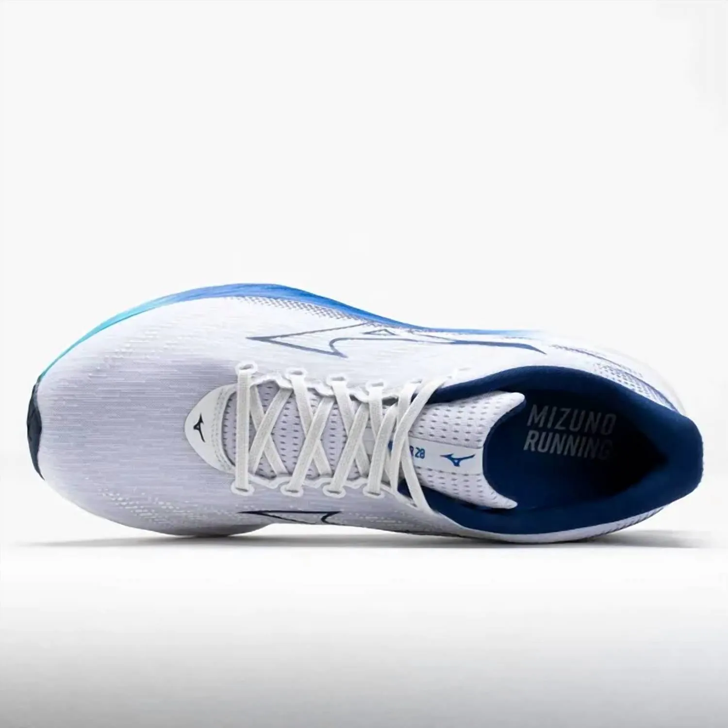 Men's Wave Rider 28 Sneakers In White/estate Blue