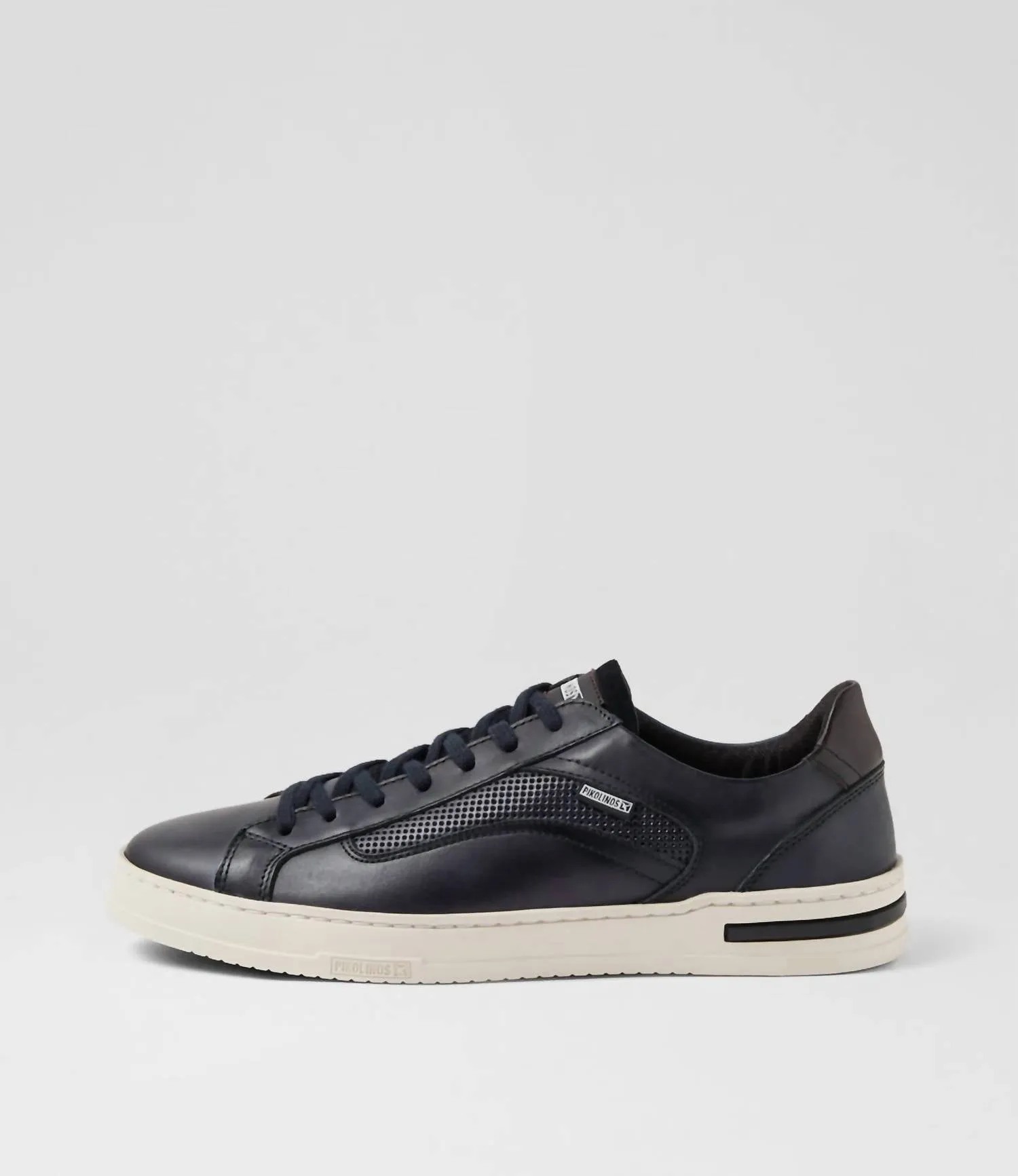 Men's Xativa Leather Sneakers Shoe In Blue