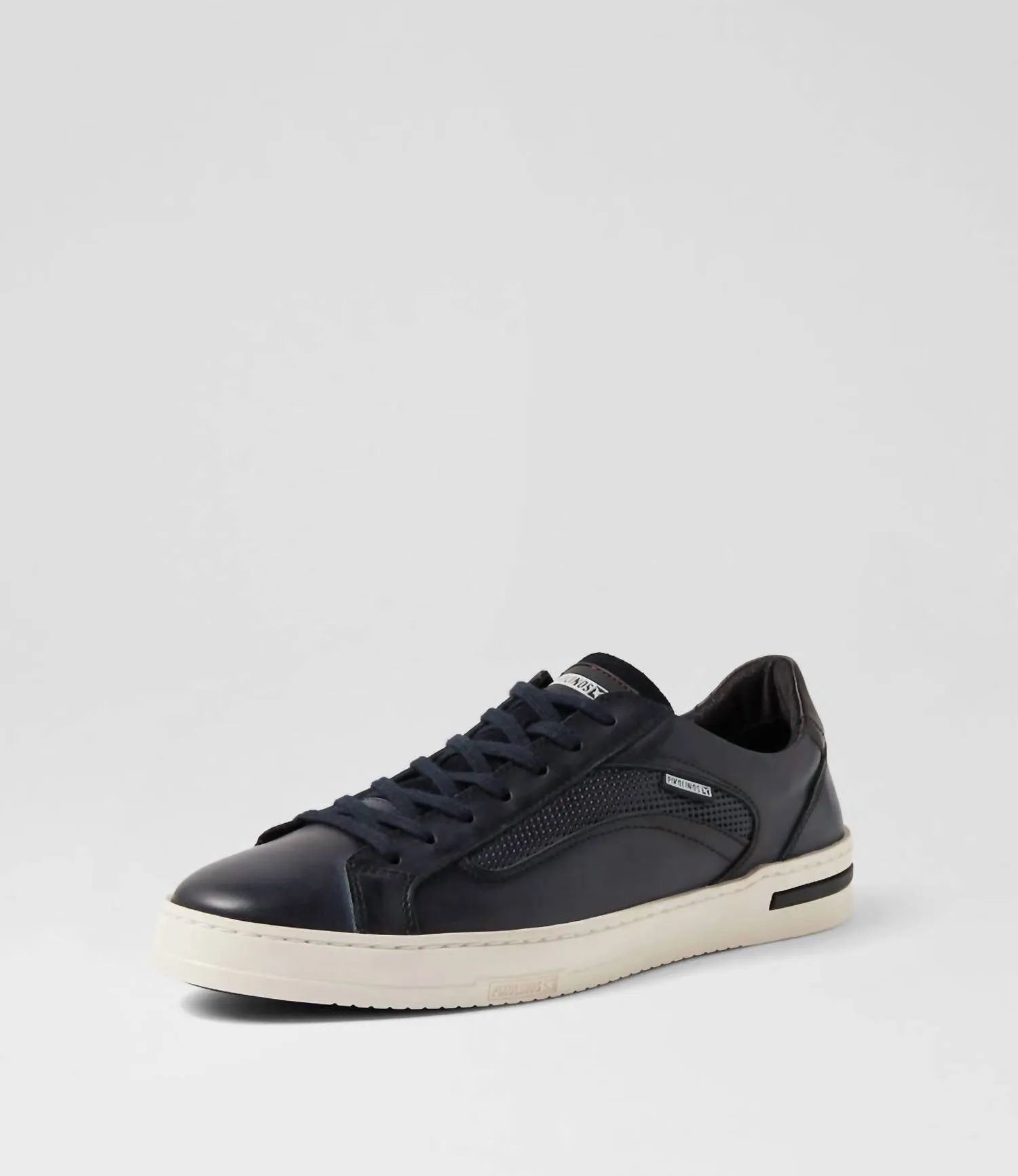 Men's Xativa Leather Sneakers Shoe In Blue