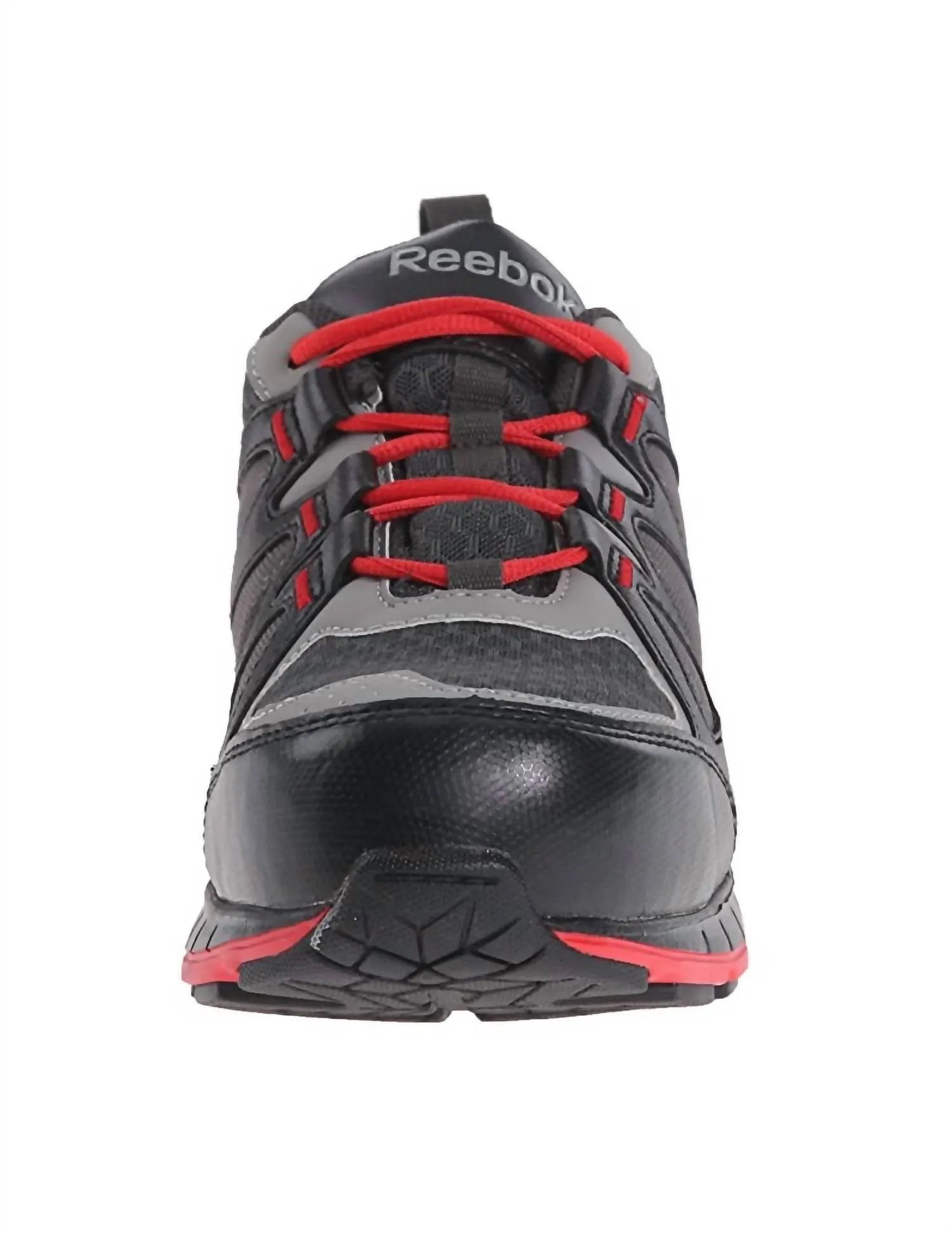 Men's Zigkick Work Shoe - Wide In Black/red