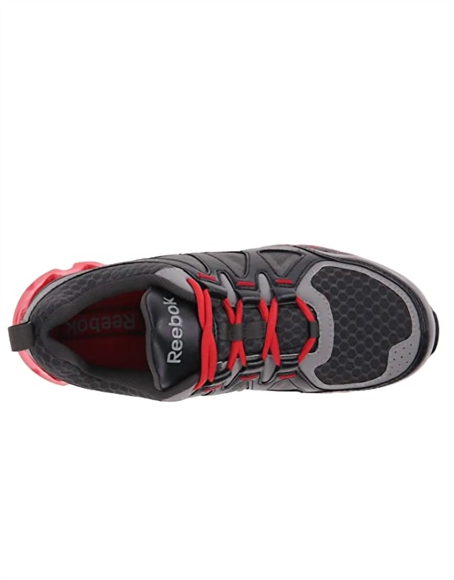 Men's Zigkick Work Shoe - Wide In Black/red