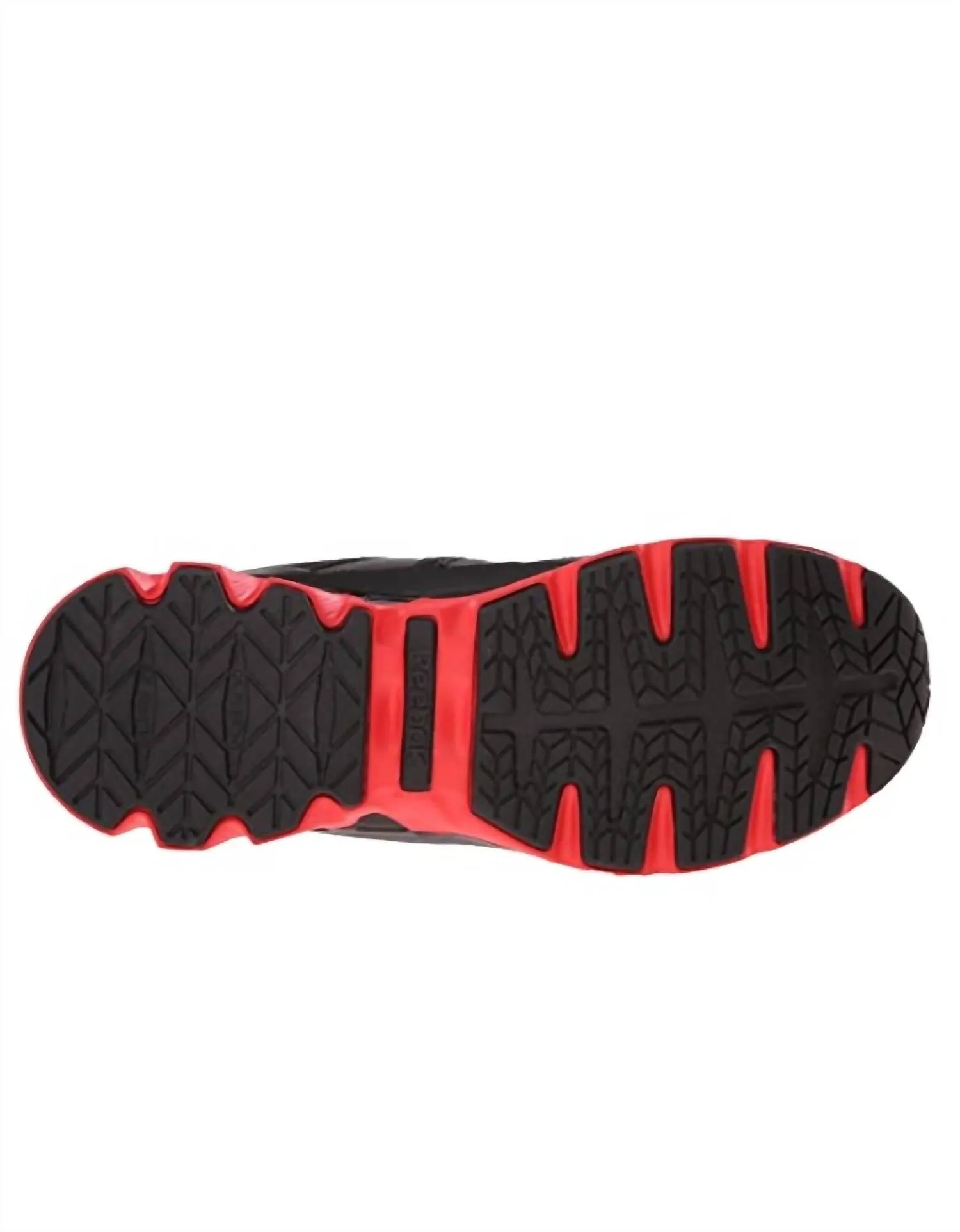 Men's Zigkick Work Shoe - Wide In Black/red