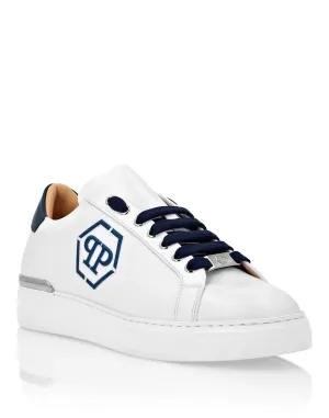 Nappa Leather Lo-Top Sneakers Hexagon