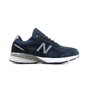 New Balance 990 V4 Navy/Silver  U990NV4 Men's
