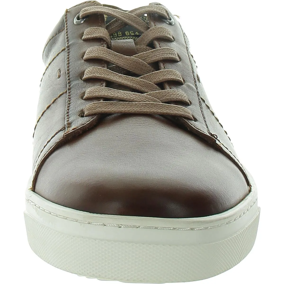 Nickai Womens Lace-Up Leather Casual And Fashion Sneakers