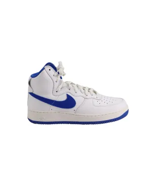 Nike Air Force 1 High Retro QS in Summit White/Game Royal Leather