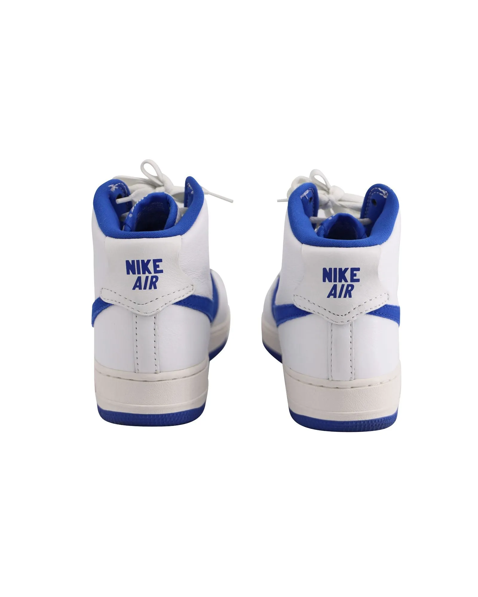 Nike Air Force 1 High Retro QS in Summit White/Game Royal Leather