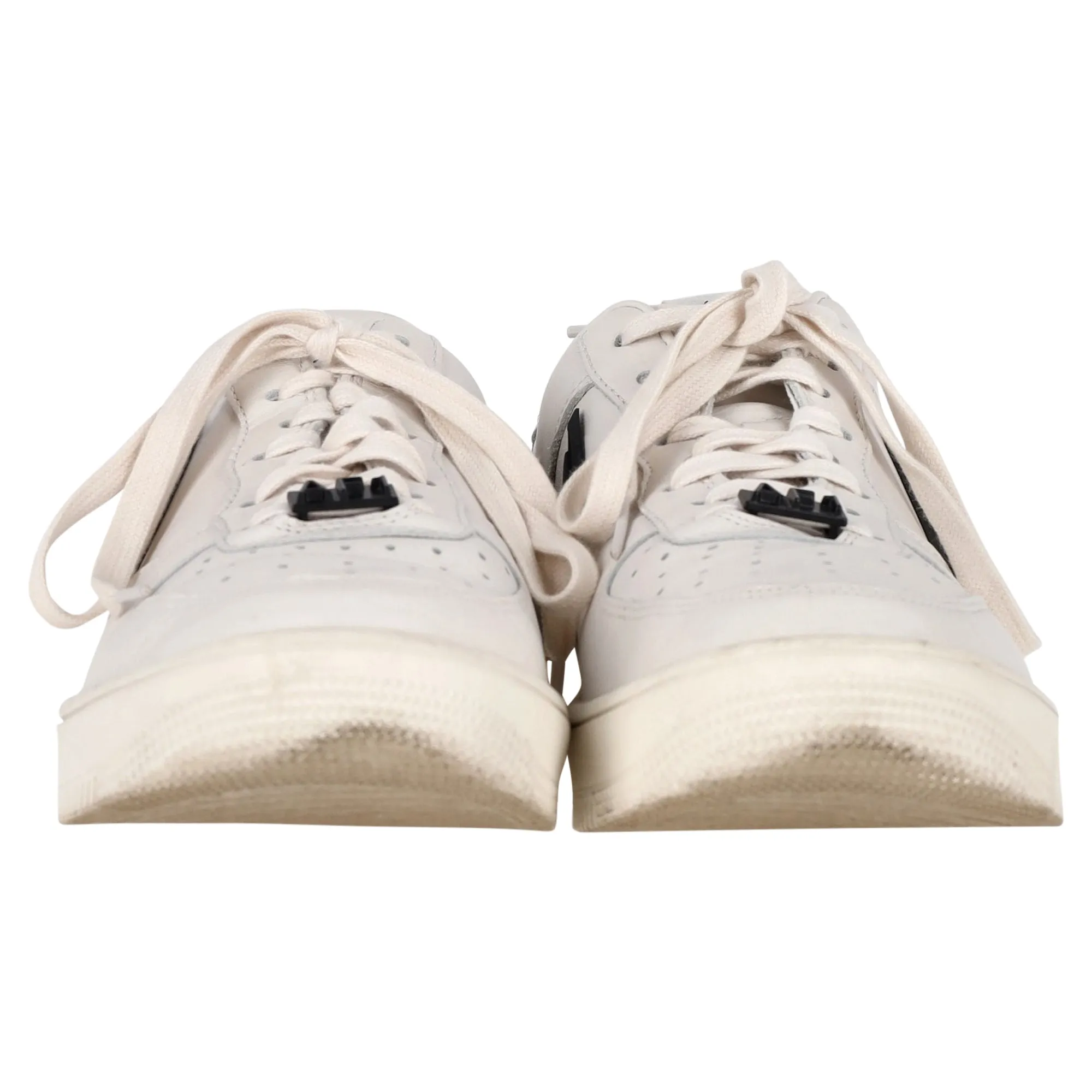 Nike Air Force 1 x AMBUSH Phantom Sneakers in White Leather
