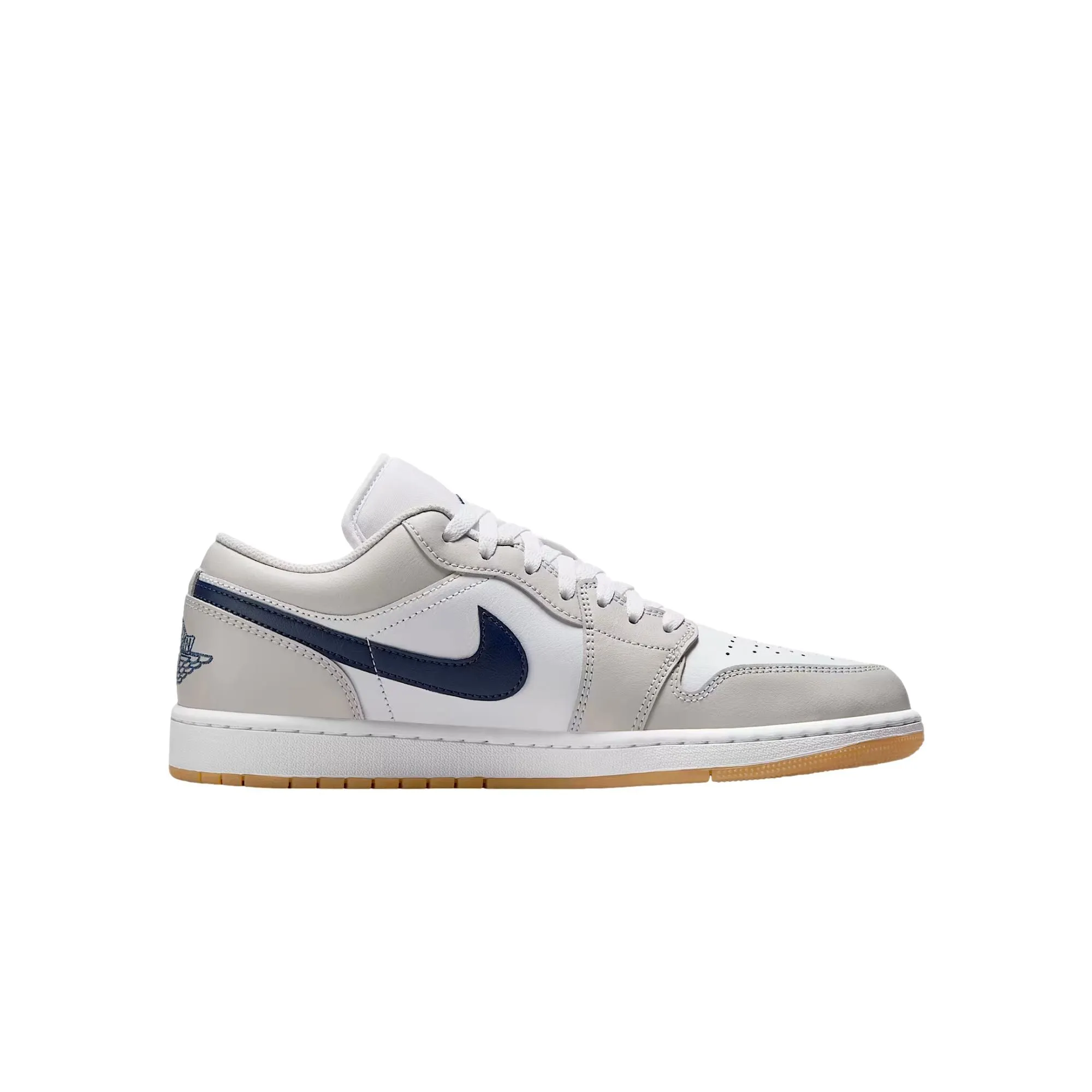 Nike Air Jordan 1 Low White / Midnight Navy  553558-146 Men's