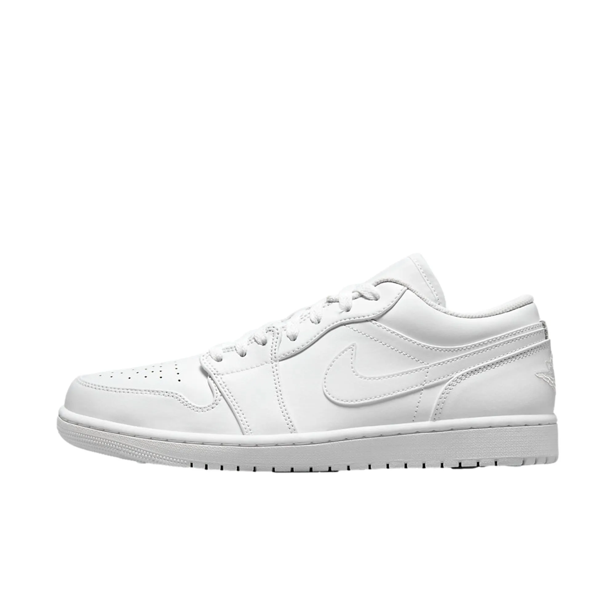 Nike Air Jordan 1 Low White/White-White  553558-136 Men's