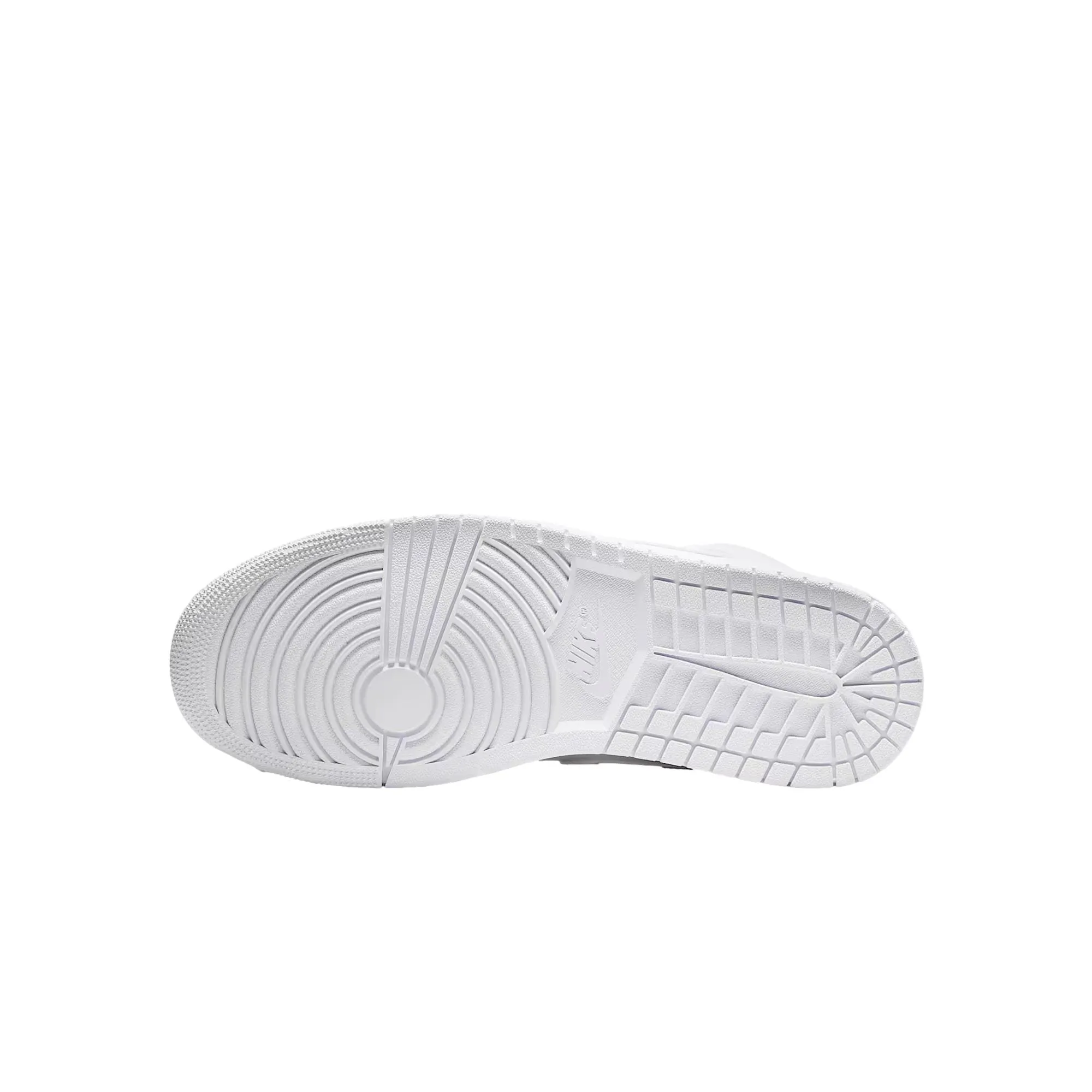 Nike Air Jordan 1 Mid White / White - White  554724-136 Men's