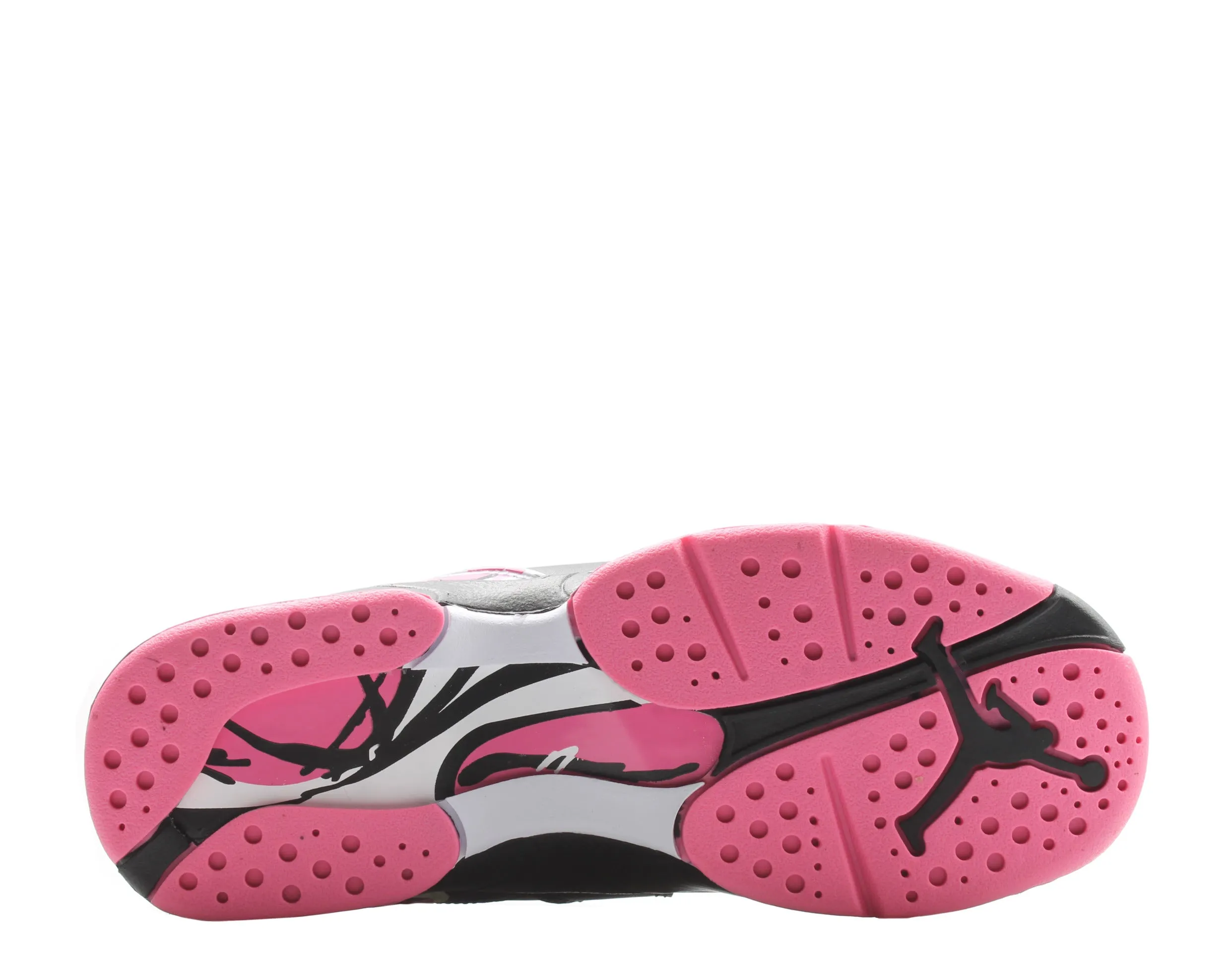 Nike Air Jordan 8 Retro (GS) Black/White-Pinksicle Big Girls Shoes 580528-006