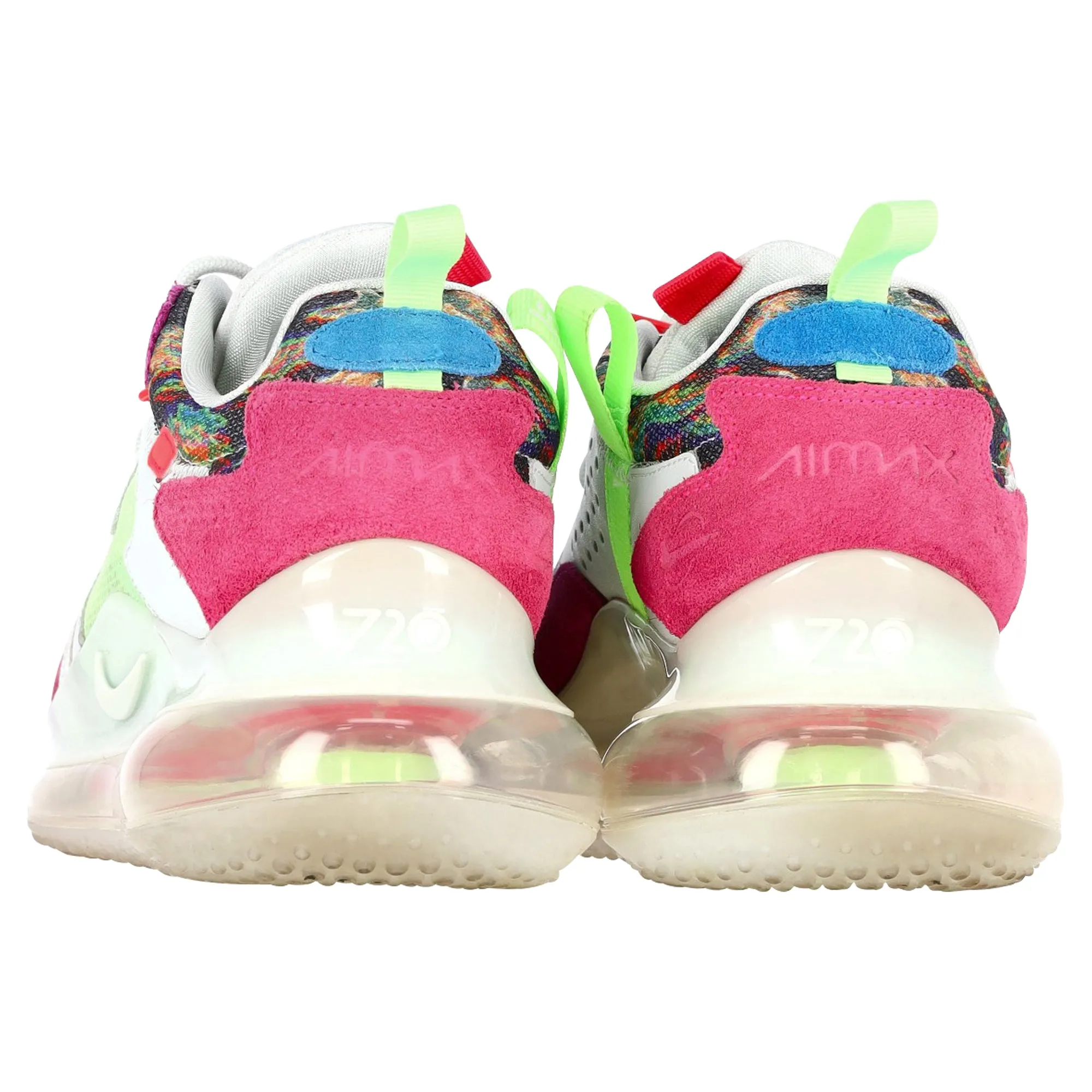 Nike Air Max 720 OBJ Odell Beckham Jr Young King of The Drip Sneakers in Pink Leather