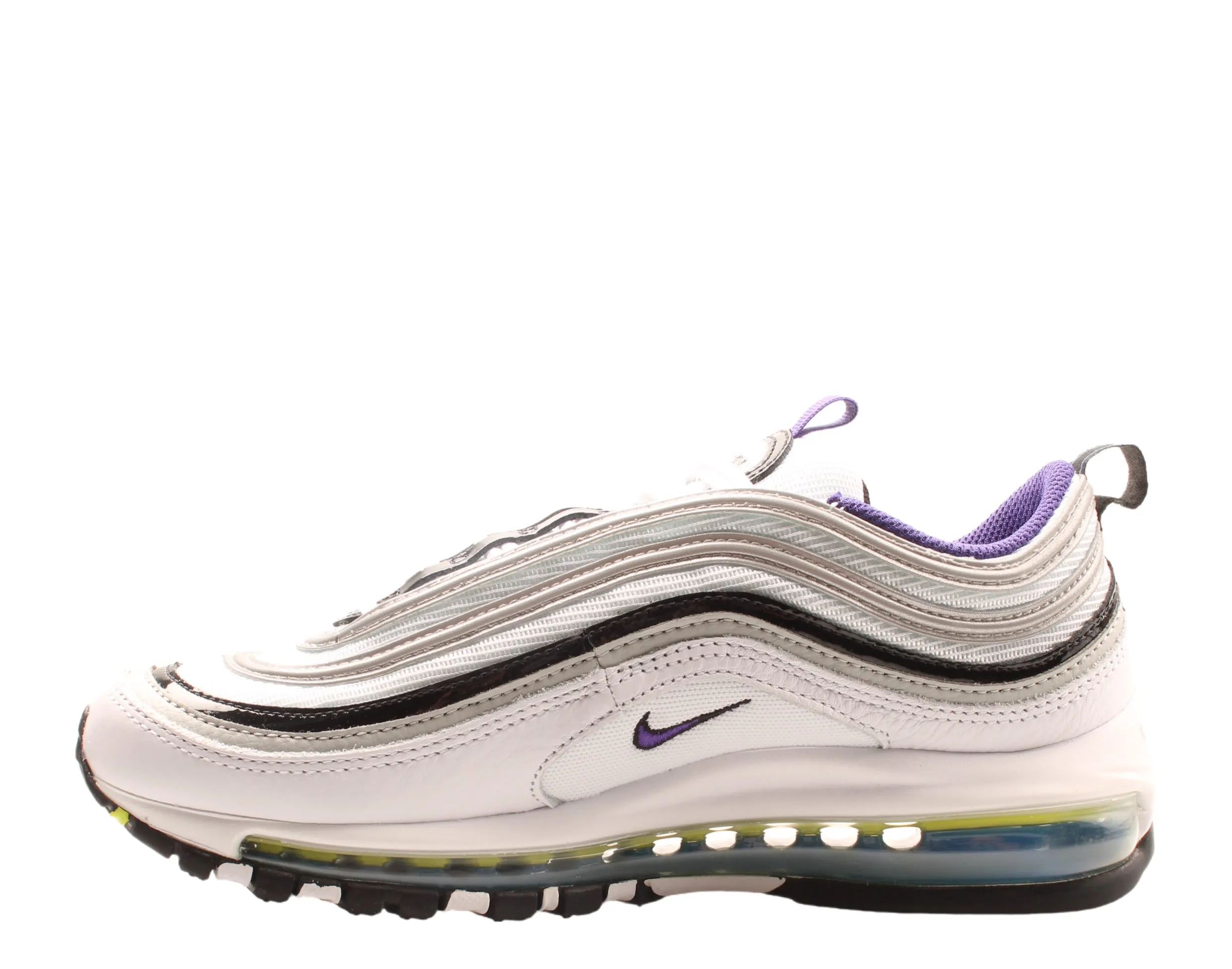 Nike Air Max 97 Airmoji White/Court Purple-Black Men's Running Shoes DD9598-100