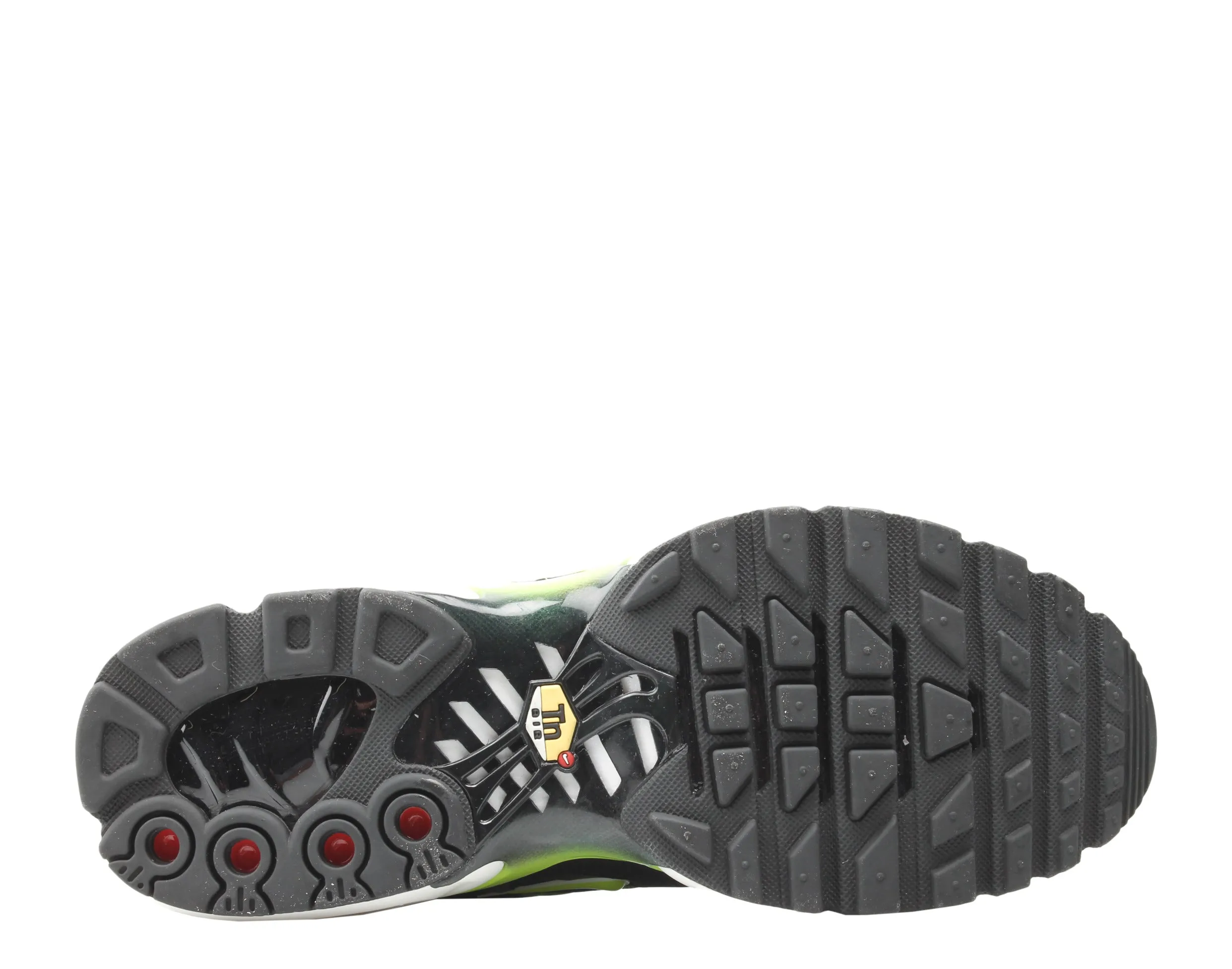 Nike Air Max Plus Black/Volt-White-Platnium Tint Men's Running Shoes 852630-037
