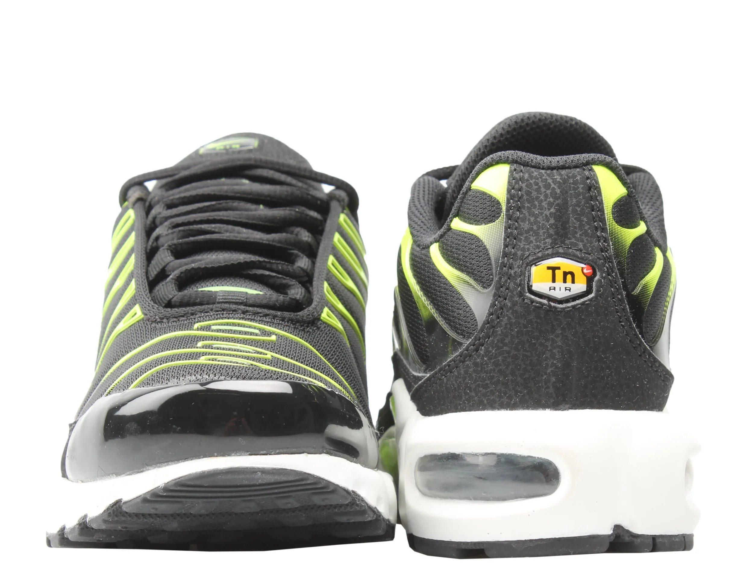 Nike Air Max Plus Black/Volt-White-Platnium Tint Men's Running Shoes 852630-037