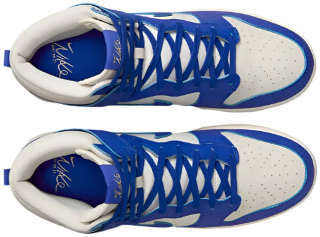 Nike Dunk High Retro SE Phantom Racer Blue Gum