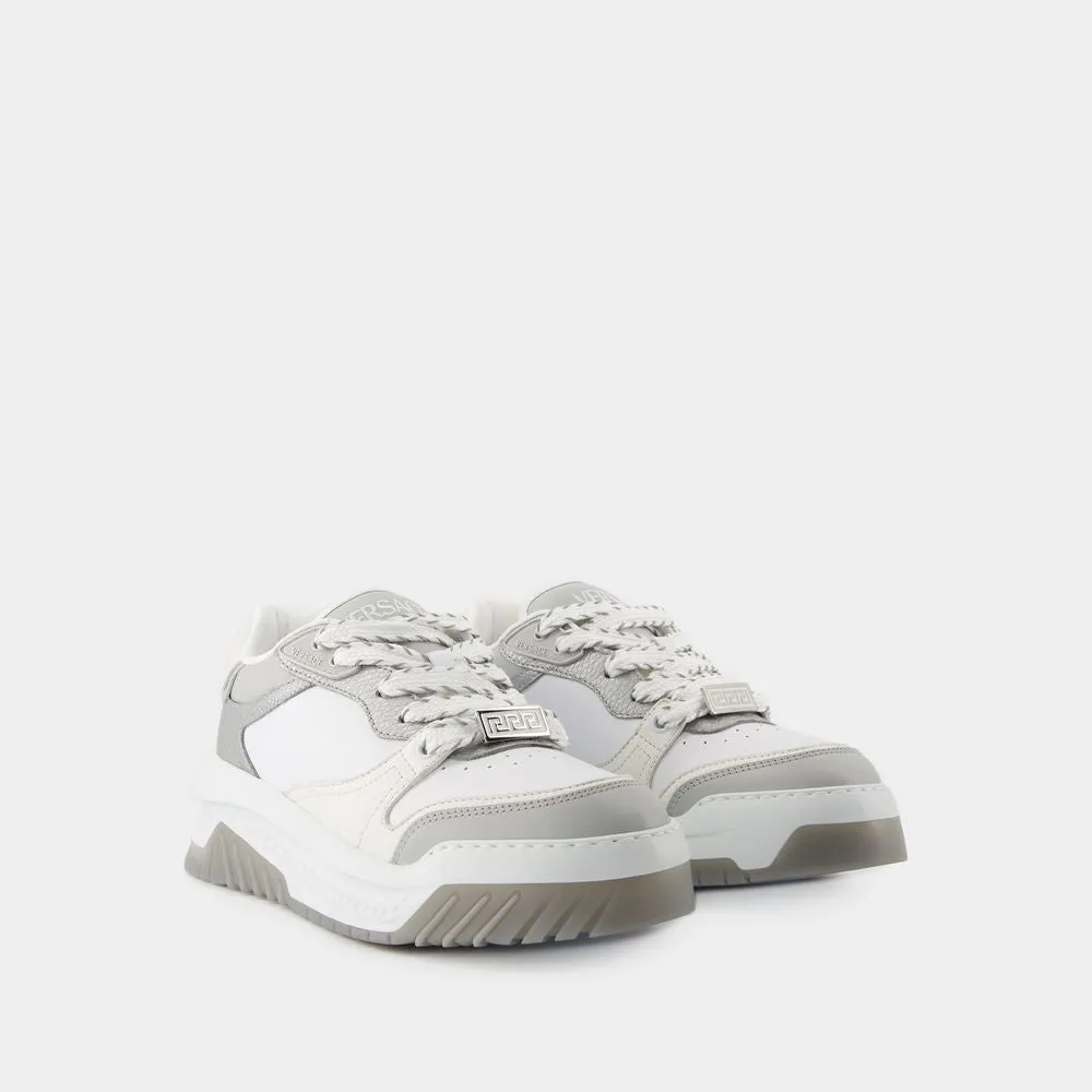 Odissea Sneakers - Leather - Grey/Black