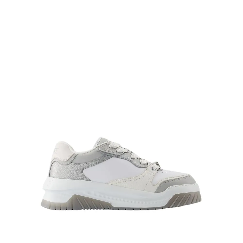 Odissea Sneakers - Leather - Grey/Black