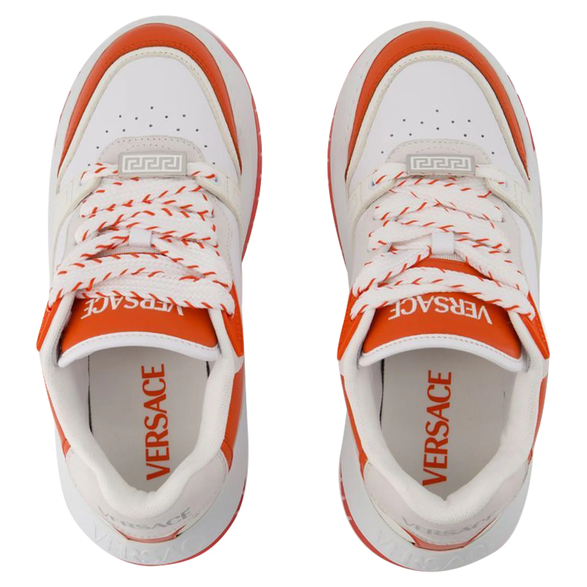 Odissea Sneakers - Versace - Leather - White