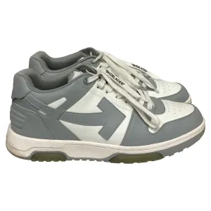 Off-White Out Of Office Sneakers in Grey Leather