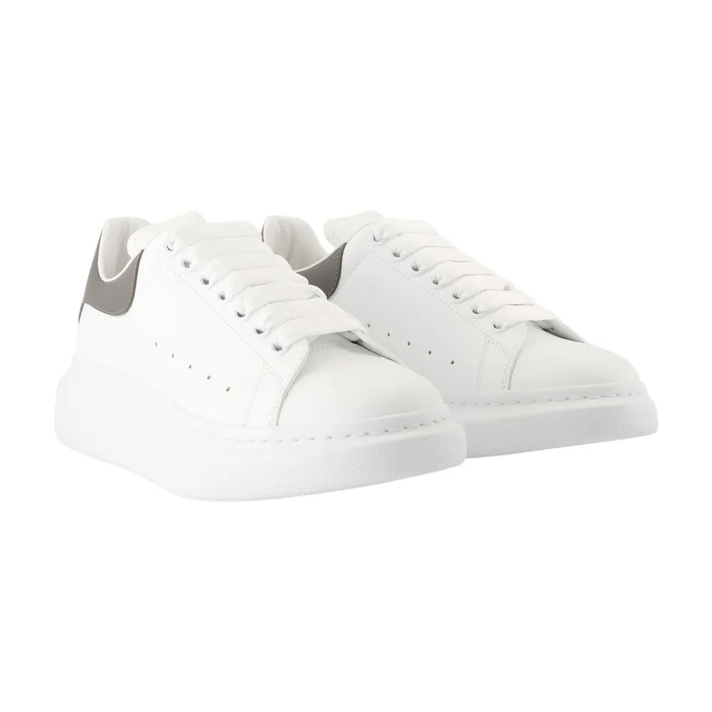 Oversized Sneakers With Smooth Calfskin Upper
