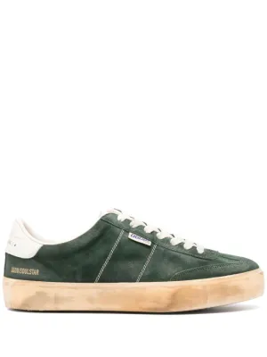 Panelled Nappa Sneakers With Logo