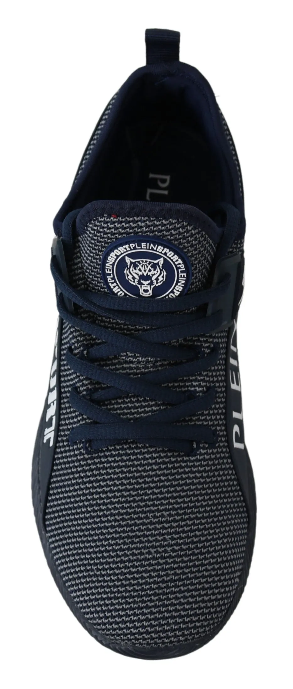 Plein Sport blue Indaco Polyester Carter Sneakers Men's Shoes