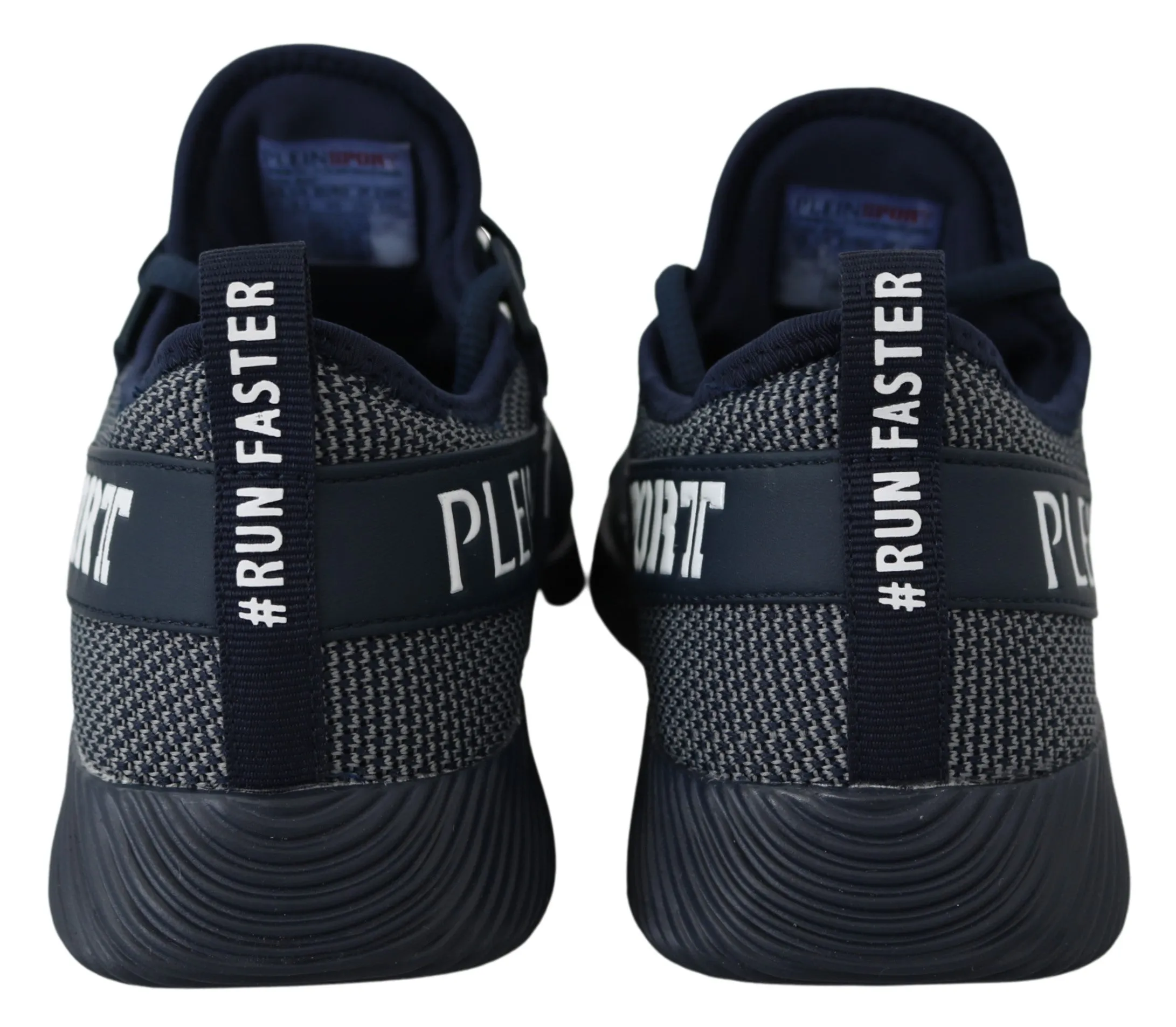 Plein Sport blue Indaco Polyester Carter Sneakers Men's Shoes