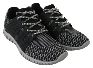 Plein Sport  Polyester Runner Mason Sneakers Men's Shoes