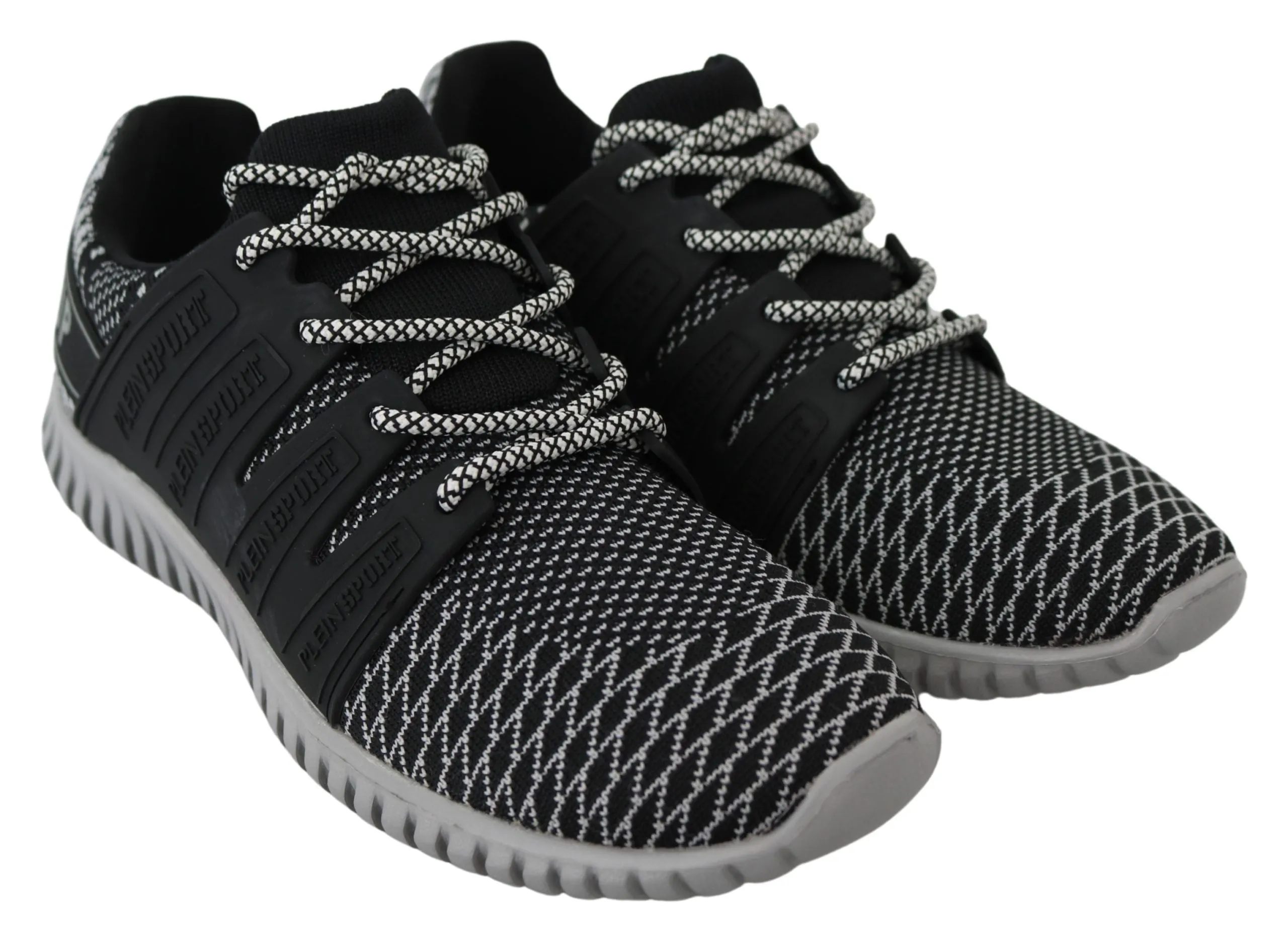 Plein Sport  Polyester Runner Mason Sneakers Men's Shoes
