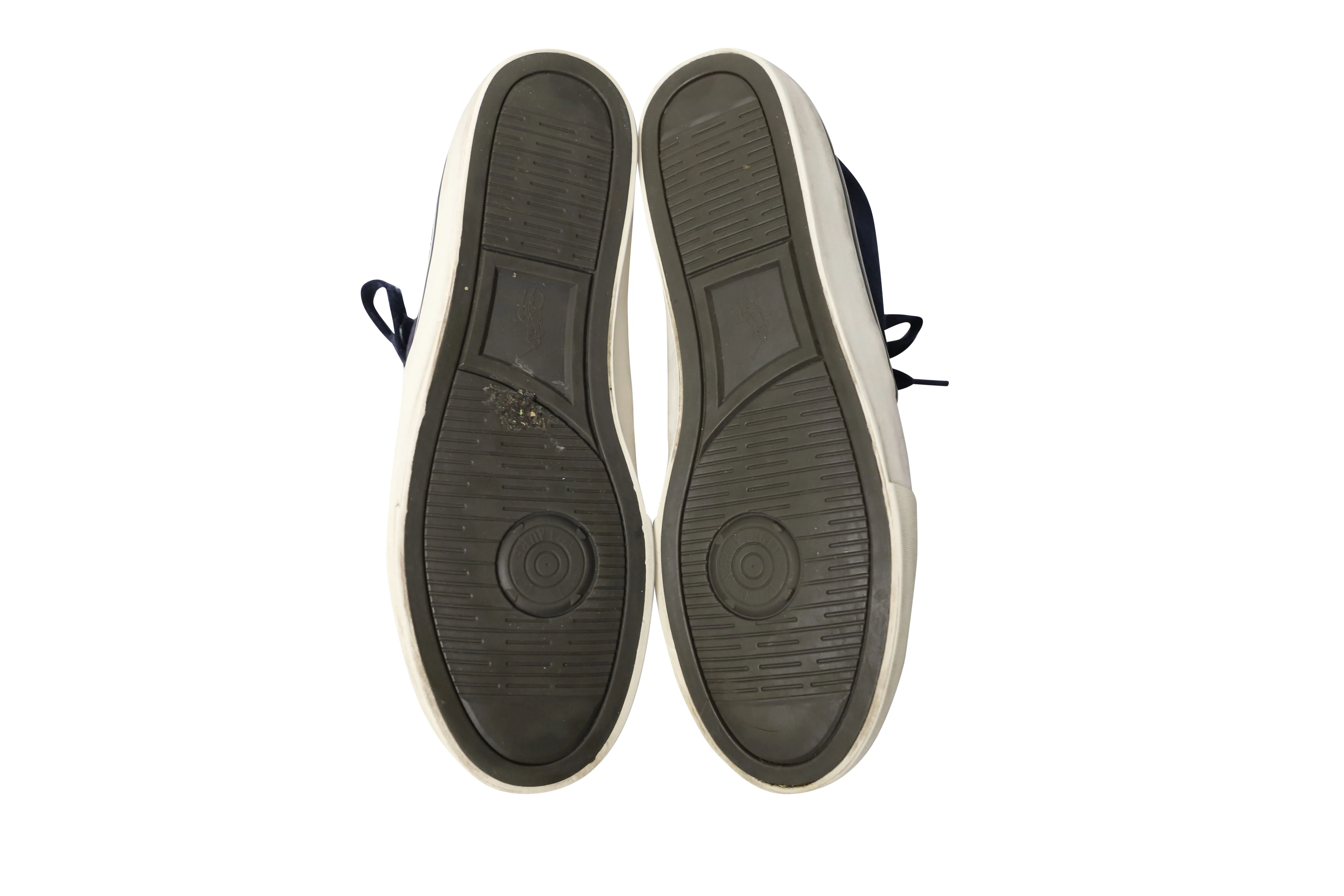 Polo Ralph Lauren Lace-Up Sneakers in Blue Suede