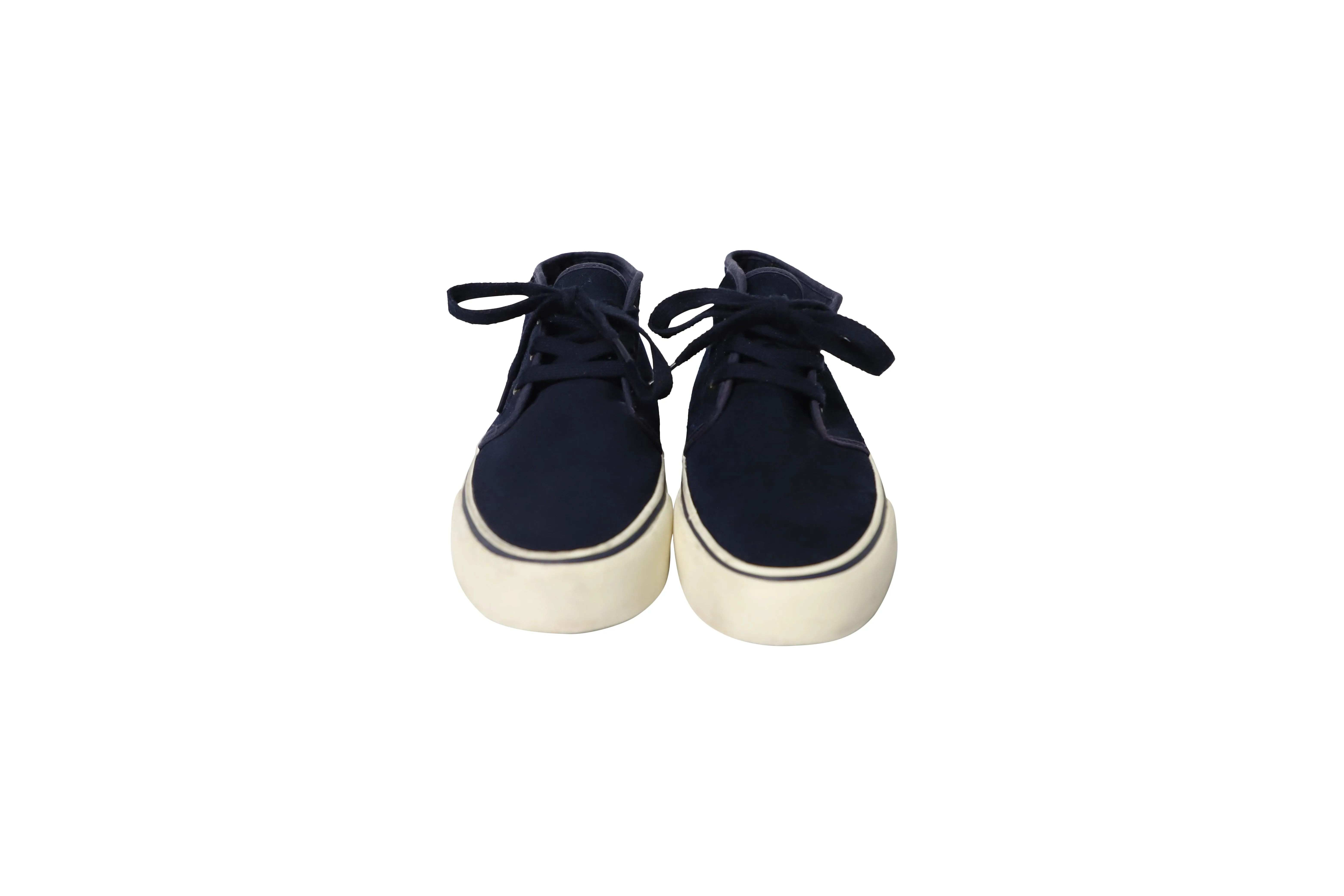 Polo Ralph Lauren Lace-Up Sneakers in Blue Suede