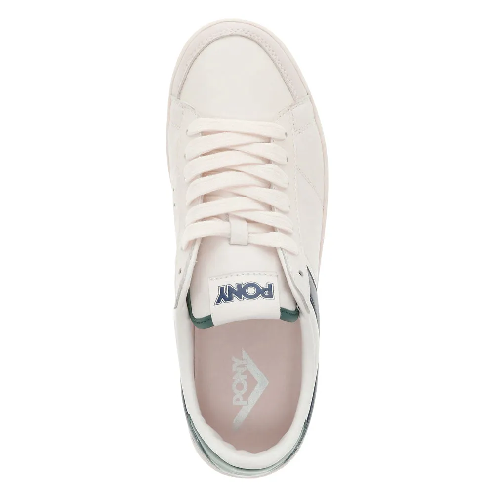 PONY Mens M-Pro Low Genuine Leather and Suede Premium Lace Up Athletic Sneaker Shoe