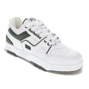PONY Mens M100 Low Genuine Leather Premium Lace Up Athletic Sneaker Shoe
