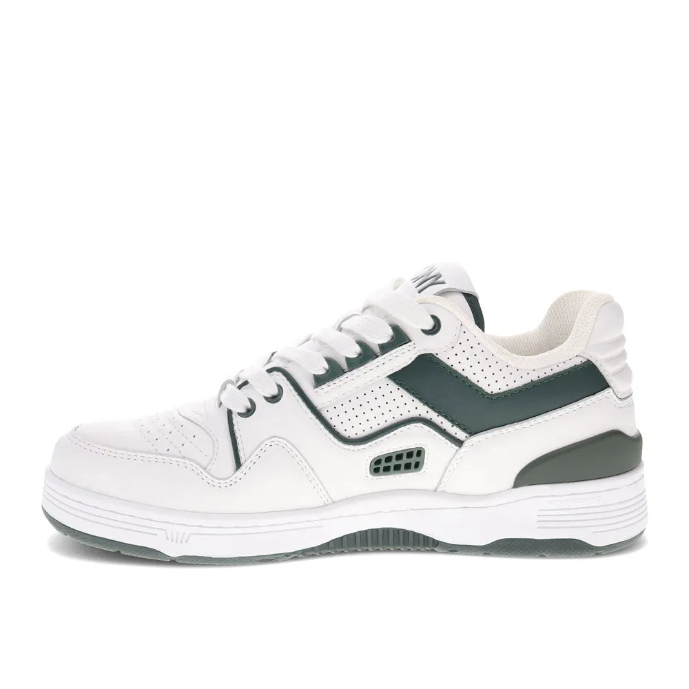 PONY Mens M100 Low Genuine Leather Premium Lace Up Athletic Sneaker Shoe